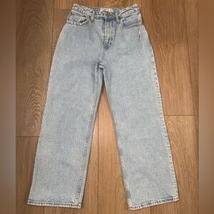 Abercrombie Curve Love 90s Relaxed High Rise 27 extra short